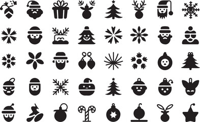 Halloween icons set with spooky characters and objects flat design vector illustration