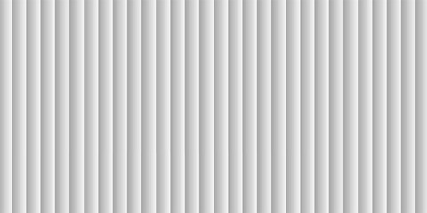 Obraz premium Transparent corrugated plastic ribbed glass background with abstract line patterns. 3D gradient light effects for retail windows or architectural panels. Vintage chrome reflections or polycarbonate.