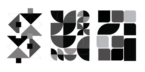 gemetric background set