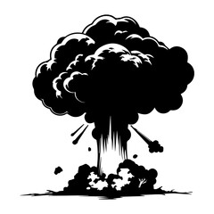 Explosion Cloud Illustration © Nga