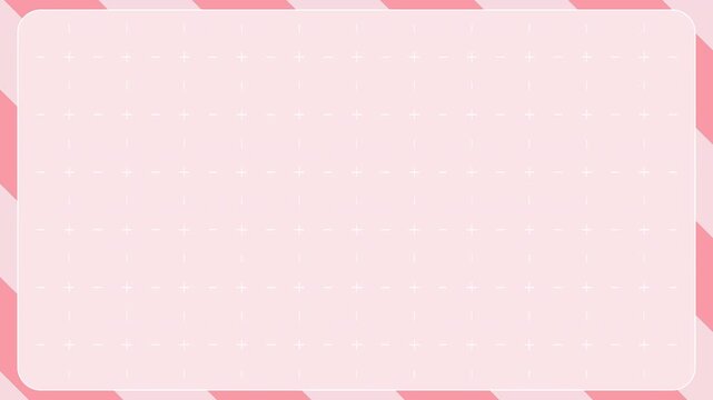 loop cute pink geometric background 2