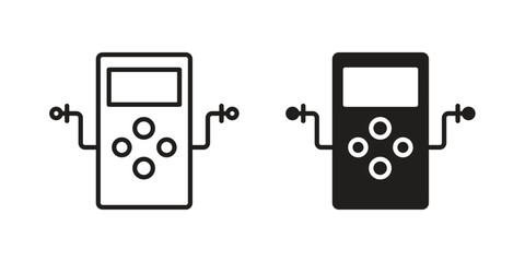 Fototapeta premium Dialysis icon for mobile concept and web apps, editable stroke