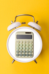 Calculator, money and expense calculations, tax form completion. Calculator, expense calculations