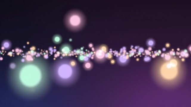abstract background of lights