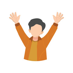 Happy Color Illustration Vector for Emotional Design