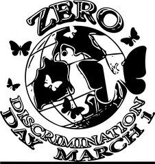 Obraz premium Zero discrimination day 