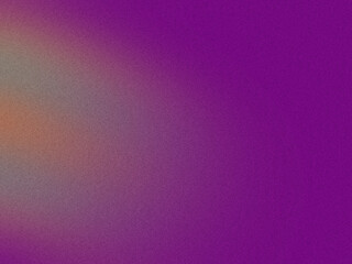 Abstrakter violetter Farbverlauf Hintergrund mit Grain und warmem Lichtakzent