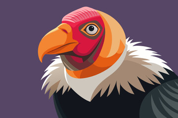 Obraz premium portrait of a vulture