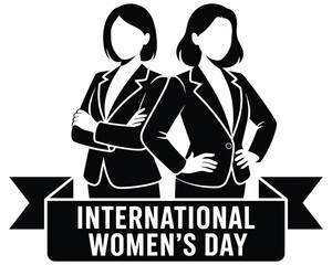 International Women&rsquo;s Day Confident Businesswomen Leadership Equality Empowerment Concept