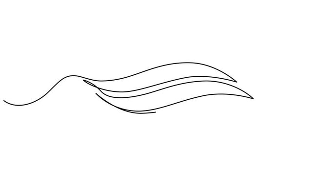 swoosh continuous one line drawing animation, swoosh animation continuous one line drawing, Baseball swoosh decorative calligraphic tail element. Underline retro swoop wave line for athletic shirt.
