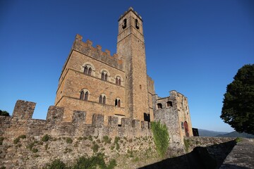Fototapeta premium The Castle of the Counts Guidi of Poppi.