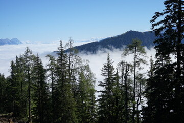 Scenic Mountain Landscape Viewed from Reiteralm near Schladming, Austrian Alps