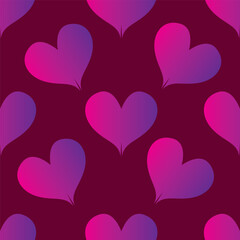 pink hearts background