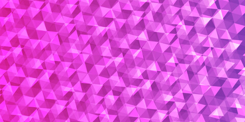Multicolor purple, pink polygonal illustration, which consist of triangles. Geometric background in Origami style with gradient. Triangular design for your business.