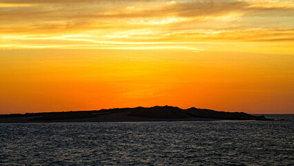Fototapeta premium sunset on the beach