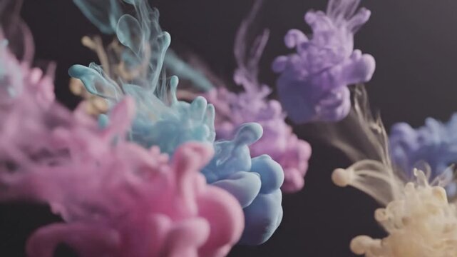 blue and purple