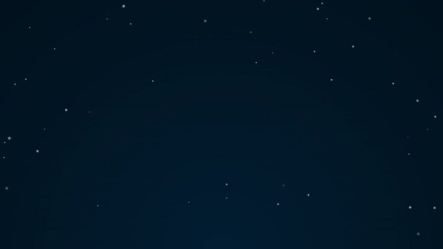 Dark blue background with a scattering of small, bright, twinkling lights, creating a serene and magical night sky atmosphere, perfect for various digital designs and overlays and a sense of wonder