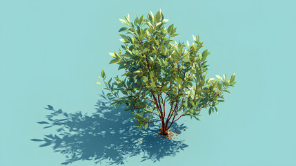 simple photo of classic green plants or trees