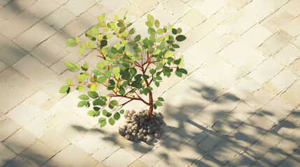 simple photo of classic green plants or trees