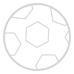 Naklejka premium Soccer ball icon