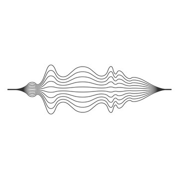 Wave sound lines