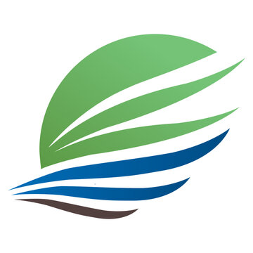 Arrow wing travel logo
