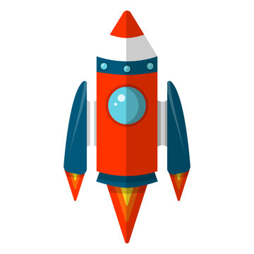 Space rocket clipart