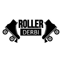 Roller derbi plain logo