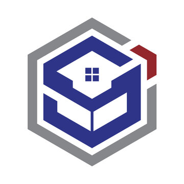 Modern home for student logo vector combining a house icon with a stylized student silhouette (graduation cap or figure), representing safe housing, education, and comfortable living for students, iso