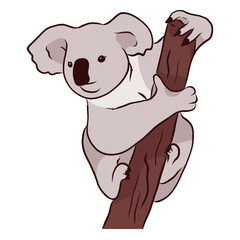Branch ear koala leg nose illustration © Vexels