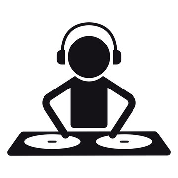 Dj silhouette