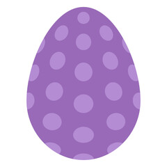 Egg easter painted easter egg easter egg spot pattern flat