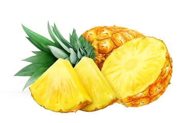 パイナップル イラスト リアル パイン