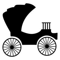 Awesome carriage vector
