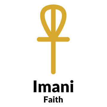 Kwanzaa icons imani