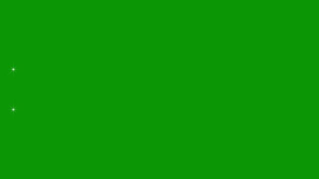 Dreamy glitter sparkle line animation, glowing dust particles trail, twinkle fairy stars motion, magical shimmer flow effect, fantasy light design overlay, chroma key green background, 4k