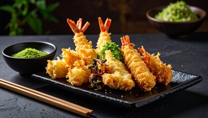 Crispy Shrimp Tempura with Dipping Sauce