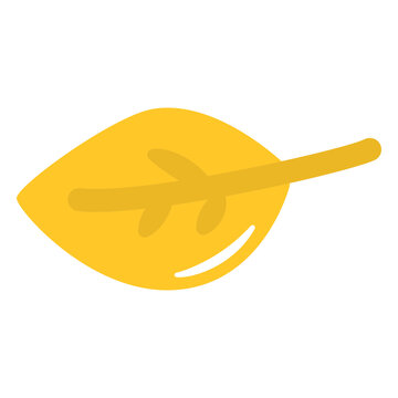 Yellow leaf flat