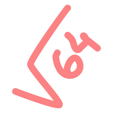 Root square 64
