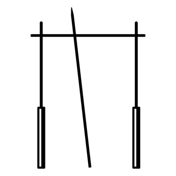 Vault bar stroke equipment