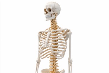 Skeleton model stands tall for educational use