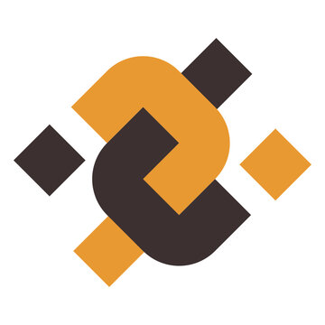 Double u abstract logo