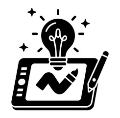 Creative idea generation with digital tools and inspiration