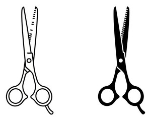 Scissors for cutting and trimming with precision and control