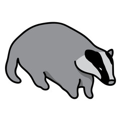 Badger semi flat stroke