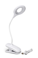 LED table lamp on a flexible leg