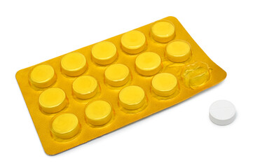 Blister pack with pills