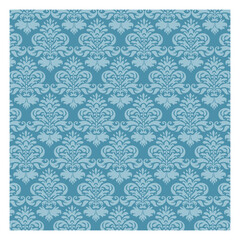 Vintage and stylish blue wallpaper