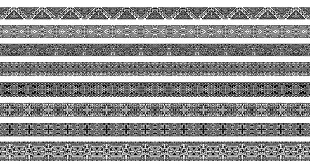 Native Tribal Pattern border Aztec, Inca, Navajo, African Ethnic Border Design