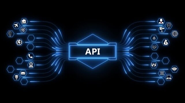 PI concept. Financial success concept of virtual screen. Business, technology, internet and networking concept. World map background 4k video for global enterprise performance analytics